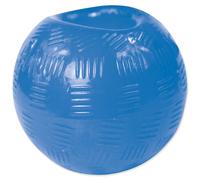 Jouet CHIEN FANTASY Boule en caoutchouc solide bleu 8,9 cm 1 pc