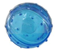 Jouet CHIEN FANTASY STRONG balle avec odeur de bacon bleu 7cm 1 pc