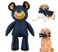 Jouet Chien Indestructible et Couinant, Peluche Interactive Robuste
