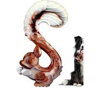 Jouet Chien Indestructible et Destructeur,Grand Jouet Pour Chien Robuste, TrèS RéSistant Et Qui Couine Jouet à MâCher Avec MâChoires Pour Chiens Moyens Et Grands