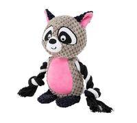 Jouet Chien Vache Coucou en Peluche Vache Interactif à Mâcher