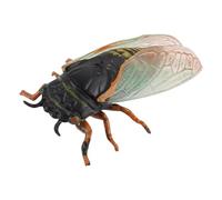 Jouet Cigale, modèle Cigale,Petite Figurine extérieure | Jouet de Farce, Ornement de Bureau, Jouet de Blague, décor de Cigale, Sculpture décorative pour étagère, Bureau, Table, Salon, bibliothèque