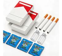 Jouet Cigarette à Bulles - Cigarettes à Bulles factices Mini avec Tube, Cigarette Bulle Machine imitant la fumée. Mini-Jouet à Bulles Original pour Adulte, idéal fête