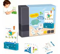 Jouet clé de logique préscolaire, Logic Key Puzzle Educational Toys for Kids,Jeu éducatif d'apprentissage logique préscolaire,Les garçons et Les Filles âgés de 3,4,5,6 Cognitive Skill Builder-Stufe 3