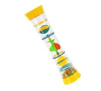 Jouet Clochette à Main Kaléidoscope Jaune, Plastique, Éducatif Bébé | Coordination Œil Main, Éveil Sensoriel, Communication Parent Garçon et Filles, Conscience Auditive
