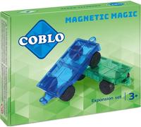 Jouet Coblo Carreaux magnétiques Extension voiture 2 pièces
