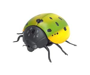 Jouet coccinelle rampante - Accessoires d'Halloween pour des farces délicates - Fausses coccinelles horreur - Jouet réaliste - Coccinelle intelligente - Évite automatiquement
