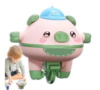 Jouet Cochon d'équilibre - Gyroscope interactif sur Corde raide, nouveauté d'apprentissage, développement de compétences Amusantes et | Cadeau éducatif pour, pour la Coordination céré