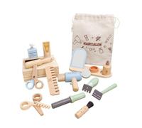 Jouet Coiffeur èche-Cheveux | Portable, Coffret Coiffeur avec Ciseaux, Interactif, Jouet Coiffure, pour déplacement, Enfants