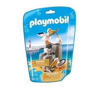 Jouet collection Le Zoo - Couple de Pélicans et leurs bébés (n° 9070)