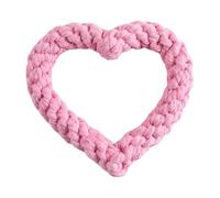 Jouet corde de chien, jouets à mâcher pour les chiens | La Saint-Valentin en forme de coeur en forme de corde chien mâcher des jouets, un chiot de la Saint-Valentin jetant un jouet pour les fourniture
