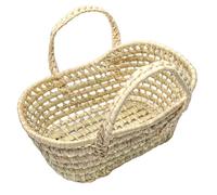 Jouet couffin poupée 35cm en fibres naturelles
