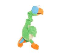 Jouet couineur à mâcher en peluche pour chien - Jouet couineur pour chien - Jouets de dentition pour s'amuser et dresser - Vert