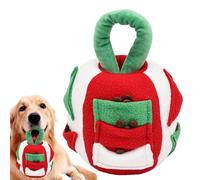 Jouet couineur à renifler - Balle à friandises pour chien, entraîneur de puzzle pour animaux de compagnie | Mangeoire interactive d'enrichissement de récompense, cube d'activité à mâcher doux, jeu de