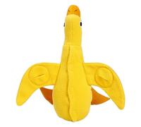 Jouet couineur de canard pour chiens - Jouet pour chien qui couine, adorable peluche de canard | Jouet à mâcher durable, son grinçant amusant, parfait pour le jeu interactif, sans danger pour toutes l