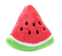 Jouet couineur en forme de pastèque Plu Sh KYm316 pour petits et grands chiens P Ets Pet Of War Intéressant pour l'alésage Plu Sh KYm316 (Rouge pastèque, 10 cm)