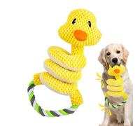 Jouet couineur en peluche interactif pour chien avec | Jouet pour chien avec long cou pour lutter contre l'ennui, le divertissement et l'occupation