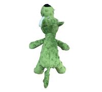Jouet couineur en peluche pour chien - Accessoire interactif à mâcher pour les mâcheurs agressifs, aide à la dentition douce avec des formes stéréoscopiques de crocodile/éléphant/lion pour petites