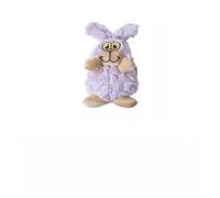 Jouet couineur en peluche pour chien, jouet à mâcher durable pour chiens de petite et moyenne taille avec couineur BB et couches froissées, divertissement d'intérieur pour l'ennui, doux et confortable
