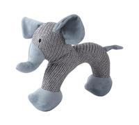 Jouet couineur en peluche pour chien - Jouet couineur pour chien - Jouet de nettoyage des dents pour chien - Jouet en peluche super doux et indestructible - Pour chien d'extérieur