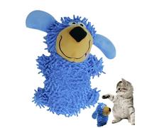 Jouet couineur en peluche pour chien | Jouets à mâcher pour chien | Jouets à mâcher pour le nettoyage des dents, stimulation, divertissement, compagnonnage, entraînement, soulagement de l'ennui