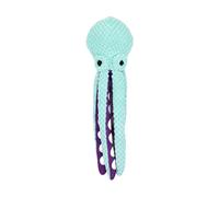 Jouet couineur en peluche pour chiens de petite, moyenne et grande taille, en tissu doux, 32 x 8,5 x 8,5 cm, vert menthe, 32 x 8,5 x 8,5 cm