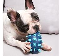 Jouet couineur interactif Hundespielzeug pour chien agressif à mâcher avec couineur presque indestructible et durable (C, taille unique)