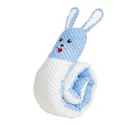 Jouet couineur interactif pour chien avec papier froissé - Jouet à tirer à tirer pour l'intérieur et l'extérieur - Jouet à mâcher doux pour chiens de petite, moyenne et grande taille - Vert - JFb790