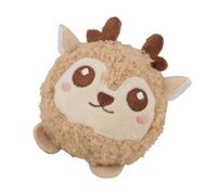 Jouet couineur pour chien - 9 x 9 x 10 cm - Grand jouet à mâcher en peluche douce pour chien - Figurine interactive amusante pour chiots de petite, moyenne et grande taille - Pour jouer, s'entraîner