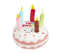 Jouet couineur pour chien, design amusant, taille compacte, texture ludique et engageante qui stimule l'intérêt, couineur pour animaux de compagnie de petite et moyenne taille, 17 x 17 x 9 cm