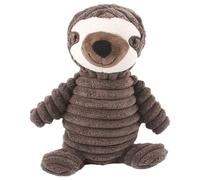 Jouet couineur pour chien en forme de paresseux avec plaisir à mâcher - Jouet en peluche pour chiens de petite, moyenne et grande taille - Pour les chiens de petite, moyenne et grande taille - Pour