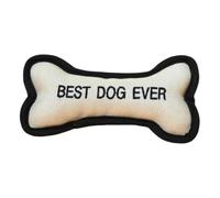 Jouet couineur pour chien, forme d'os, jeu interactif à mâcher pour chiot | 15,5 x 7,5 x 3,0 cm, jouet à mâcher pour animal de compagnie avec son pour enrichir l'intérieur ou l'extérieur, l'appartement