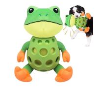 Jouet couineur pour chien | Jeu de mastication amusant | Jouets couineurs à mâcher grenouille pour chien - pour jouer à l'ennui des animaux domestiques, jouer à l'intérieur ou à l'extérieur dans un