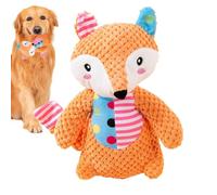 Jouet couineur pour chien | Jouet couineur pour chiots - Jouet en peluche avec papier froissé | Kit de mâcher interactif pour rapporter et s'entraîner | Équipement d'entraînement stimulant pour