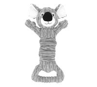 Jouet couineur pour Chien - Jouet de Guerre en Peluche pour Chien - Jouet en Peluche avec Doux - en Forme de Koala - Jouet à mâcher - Jouet pour Chien agressif - Dessin animé