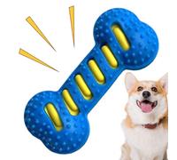 Jouet couineur pour chien | Jouet en forme d'os pour chien | Gardez votre animal de compagnie occupé, jeu sensoriel apaisant et divertissant pour récompenser le dressage de dentition