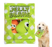 Jouet couineur pour chien, jouet en peluche pour chien, sac à goûter de dessin animé, jouet couineur pour chien, jouet sonore pour chien, jouet à mâcher et à entraîner l'instinct pour Wohnzi
