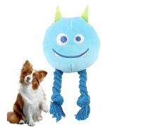 Jouet couineur pour chien | Jouets de dentition à mâcher avec nœud solide | Jouets de dentition décoratifs multifonctionnels, fournitures de relaxation douces pour la santé bucco-dentaire