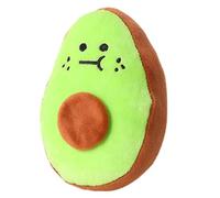 Jouet couineur pour chien | Mini jouet en peluche de dessin animé pour animaux de compagnie, résistant aux morsures, drôle, avocat, chien, couineur, stimulant le cerveau, jouet d'avocat pour