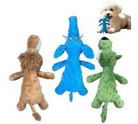 Jouet couineur pour petits chiens, peluche avec couineur pour chiens qui font leurs dents - Jouet interactif pour chiots - Pour l'intérieur et l'extérieur - Amusement à la maison - Entraînement