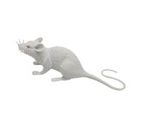 Jouet couineur réaliste pour chats et chiens - Décoration de fausse souris avec son - Jeu interactif pour animaux de compagnie