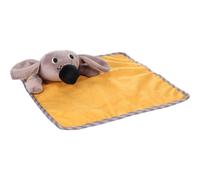 Flamingo Jouet Pour Chien Livo Tissu Doux Ocre 29x29cm Pour Chiots Squeaker
