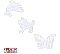 Jouet créatif - FOLIA - Lot de 3 perles à repasser - Enfant - Mixte - A partir de 5 ans