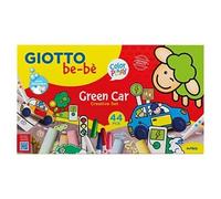 Jouet créatif - Giotto Be-Bè - Green Car - Multicolore - 18 feutres - 3 crayons cire