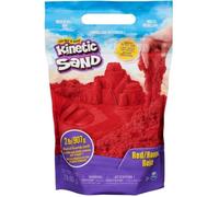 Jouet créatif - SPIN MASTER - Kinetic Sand - Colour Bag Rouge - 907g - Adhère à lui-même - Facile à modeler