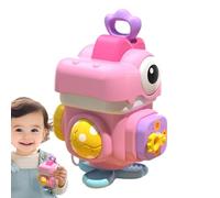 Jouet Cube Activités Avec Dinosaure Éducatif, Tir Et Effet Sonore | Busy Cube pour activités de voyage pour maison, intérieur, extérieur, école, parc, enfants