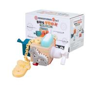 Jouet cube occupé, coordination œil-main, cube d'activité en bois, jeu éducatif pour enfant, jouet éducatif pour garçons, filles, d'âge préscolaire, berceau, salon, chambre à coucher, voyage,
