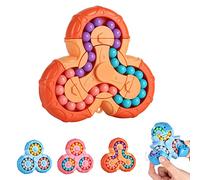 Jouet cube rotatif Magic Bean - Jouet de tri des balles - Puzzle d'entraînement cérébral - Jouet de décompression - Cadeau pour enfants, adolescents, adultes