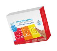 Jouet d ' apprentissage de formation de lettres avec pistes d ' écriture roulantes, 26 plateaux de traçage, 10 déménageurs, 36 pièces, à partir de 3 ans, tableau d ' apprentissage de l ' pour études