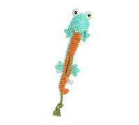 Jouet d ' entraînement pour Chiot sans Peluche, conceptions de Serpent grinçant, Corde Souple, Peluche à mâcher, Jouet de Traction interactif pour la Stimulation mentale, entraînement des Animaux de